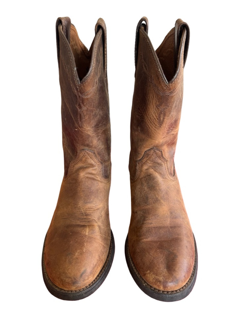 ARIAT MEN'S HERITAGE ROPER WESTERN BOOTS - Picture 4 of 13